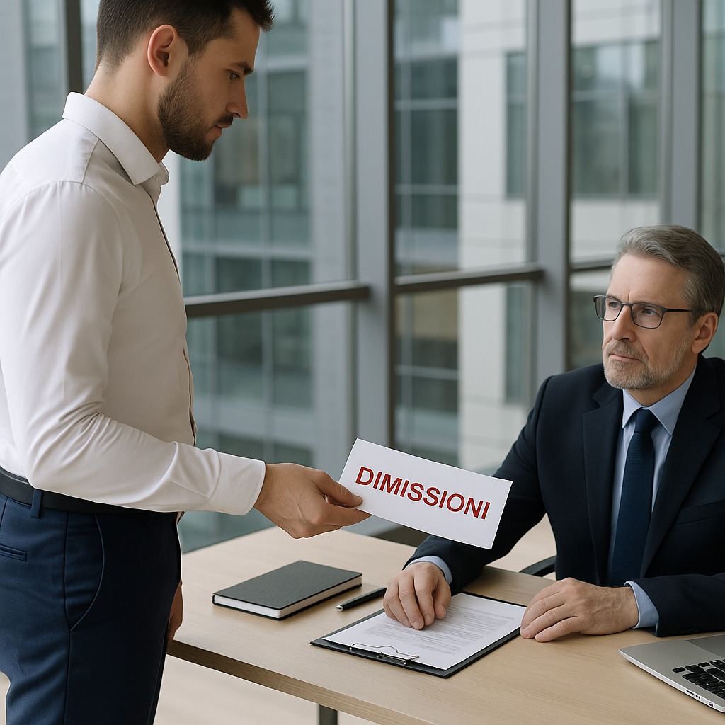 Dimissioni dal Capo non dal lavoro