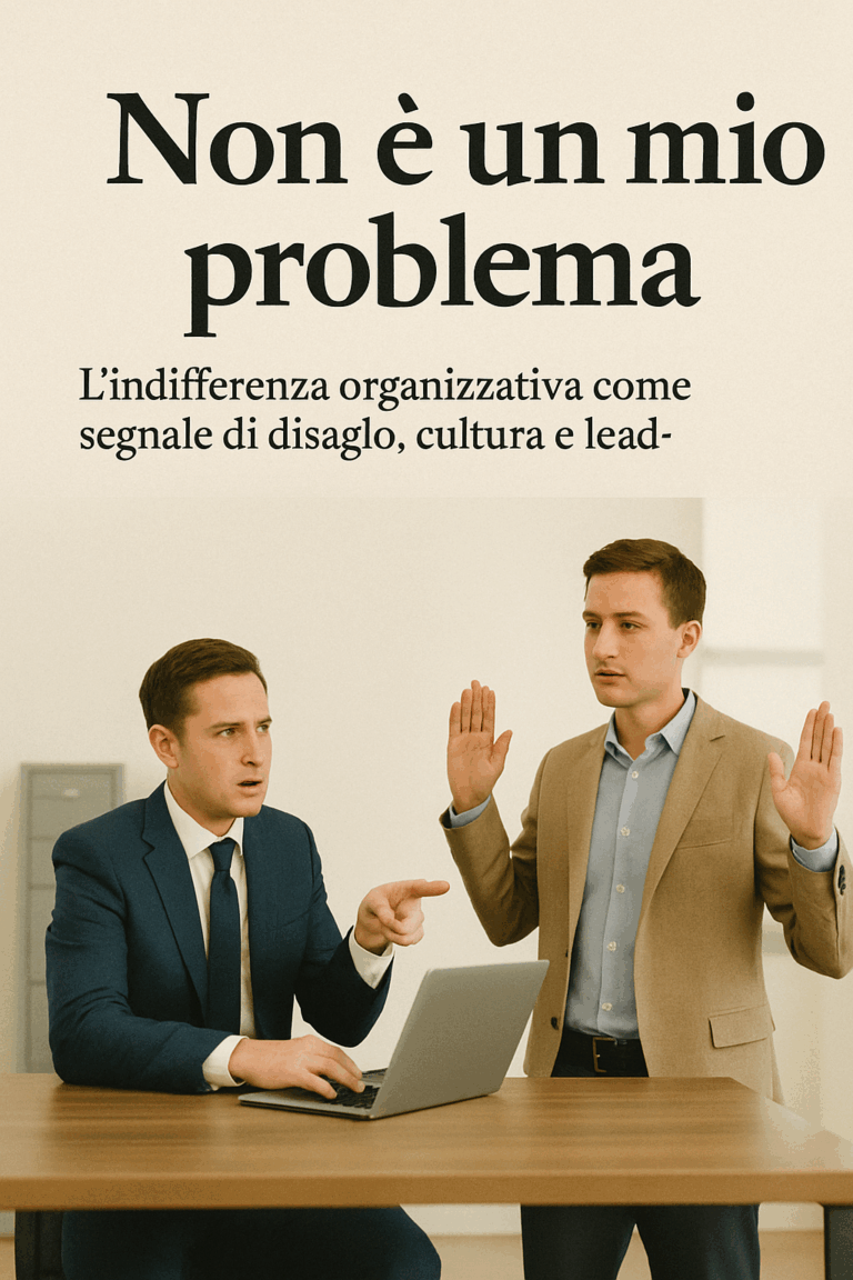 Non è un mio problema: la frase che uccide il senso di squadra